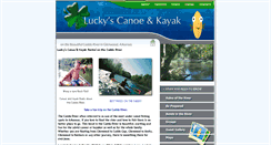 Desktop Screenshot of caddocanoeandkayak.com
